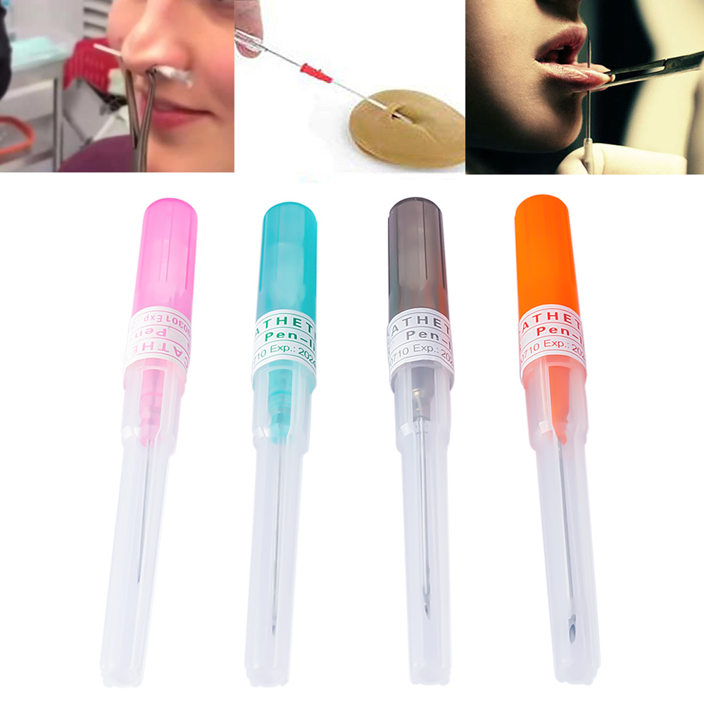 导管穿刺针 穿刺饰品 穿刺工具穿刺穿孔针开店用一次性软管穿孔针