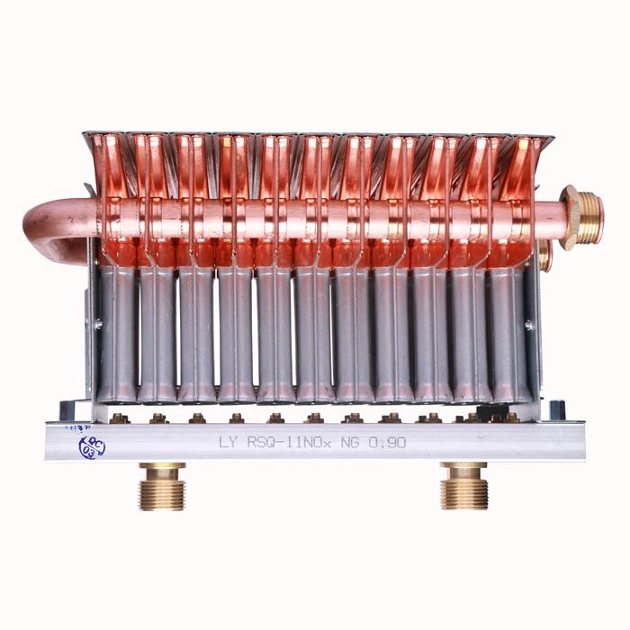 瑞马壁挂炉燃气配件燃烧器专用铜材质水冷低氮火排11/13/16排