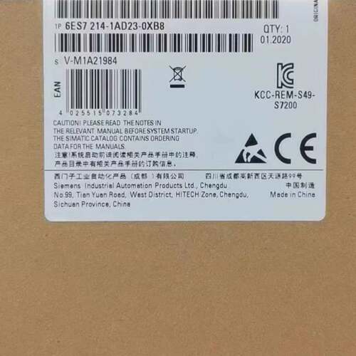 可维修6ES7 214-1AD23-0XB8 西门子S7-200C议价