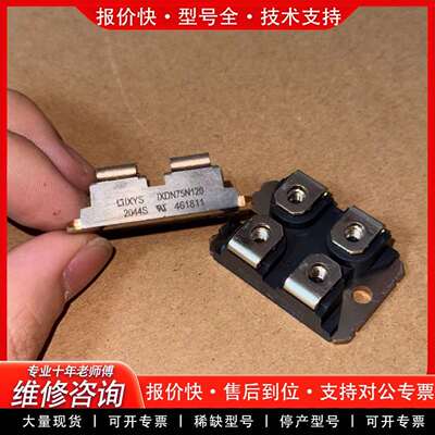 可维修原码IXYS IXDN75N120 大功率模议价