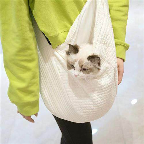猫咪猫包斜挎宠物外出便携猫背袋背包狗狗外带出门袋子胸前兜猫袋