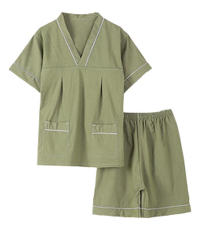 高档汗蒸服浴服男款洗浴温泉浴袍足浴服女按摩睡衣汤泉桑拿服