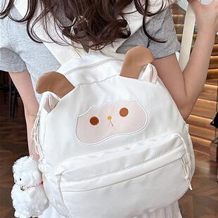 可爱迷你小羊双肩包轻便小巧丑萌小书包小学生少女外出旅游小背包