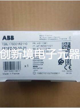 原装ABB接触器 AF16Z-30-10-21*24-60VAC/20-60VDC
