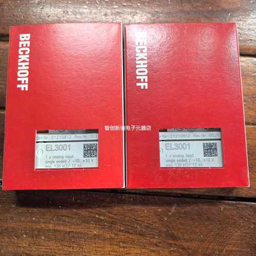 EL3001现货促销全新原装正品未拆封BECKHOFF倍福模块实物照片
