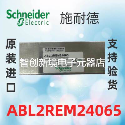 施耐德原装平板式开关电源ABL2REM24065H/K85H/K DC24V电梯电源盒