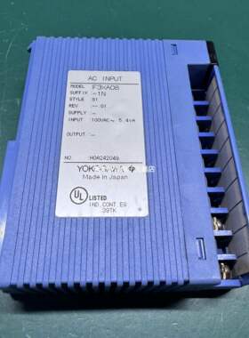 现货促销 原装拆机 YOKOGAWA 横河 F3XA08-1N 成色漂亮 实物照片