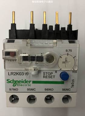 原装正品LR2K0316 8-11.5A施耐德过流保护热过载继电器