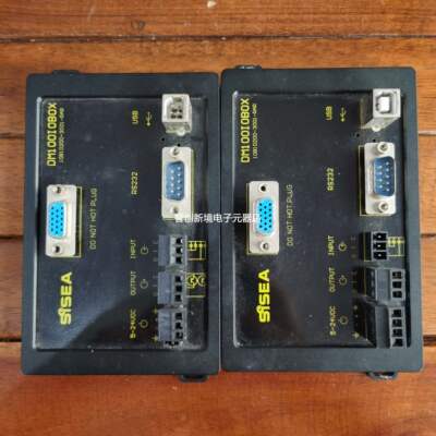 现货促销原装拆机COGNEX 康耐视DM100 IOBOX成色非常漂亮实物照片