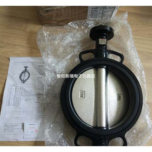 全新原装正品霍尼韦尔电动蝶阀V4BFW16-200开关型电动蝶阀