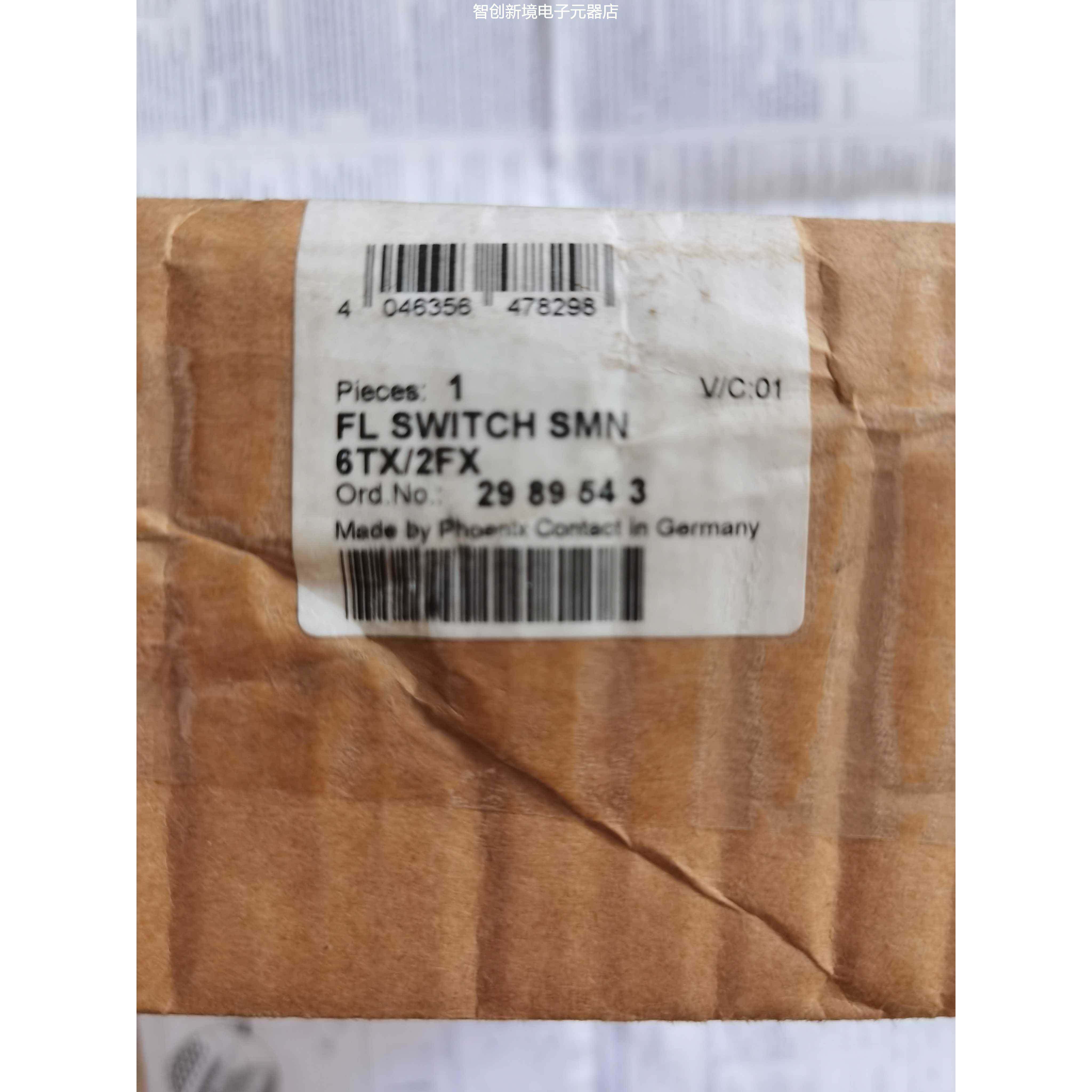 原装现货菲尼克斯交换机 FL SWITCH SMN 6TX/2FX 2989543