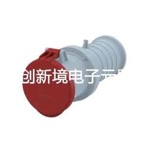 ABB五极移动工业插座 415V 463C6 346 IP44 63A 原装