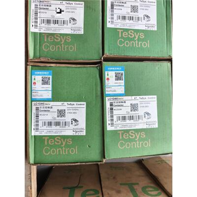 施耐德LC1D80Q7C接触器，线圈380V，全新原装正品，