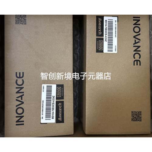 全新原装 汇川750w带刹车电机MS1H4-75B30CB-A334Z + SV660PS5R5I