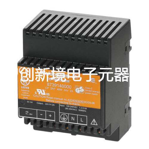 CP SNT 48W 24V 2A魏德米勒weidmueller8739140000全新原装现货