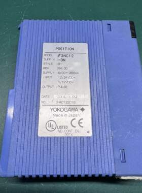 现货促销 原装拆机 YOKOGAWA 横河 F3NC12-0N 成色漂亮 实物照片