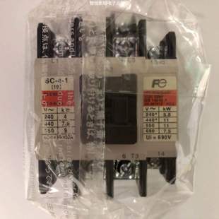 正品 AC220V 4常开日本富士三级交流接触器 原装