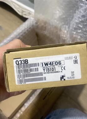 三菱PLC基板Q33B，型号1W4E06，全新原装正品，带原议价