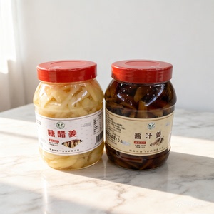 安徽铜陵白姜糖醋泡姜泡菜酱汁咸生姜腌制新鲜嫩姜下饭菜