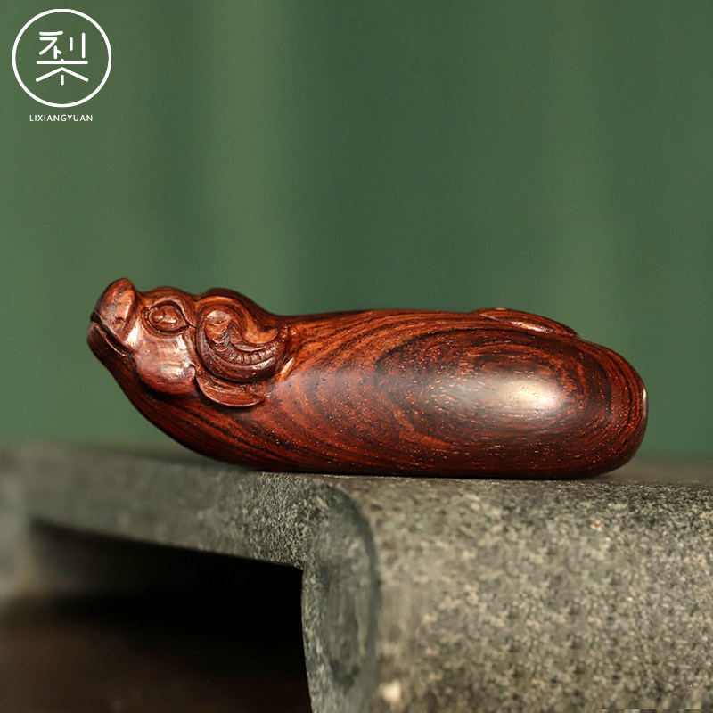 梨香院 扭转乾坤手把件 正宗海南黄花梨木男士手上盘玩文玩手玩件