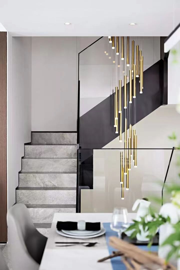 钢板楼梯钢木楼梯钢板轨道护栏