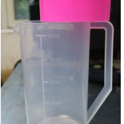 冷热茶水壶加厚带盖塑料量杯带刻度量水杯量桶4L5L茶壶2400ml水壶