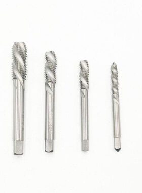 左螺旋机用丝锥倒牙M3X0.5M4X0.7M5X0.8M6X1M8M10M12左牙螺旋丝锥