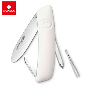 SWIZA瑞莎瑞士军刀正版启蒙大师J02瑞士军士刀圆头户外多功能刀具