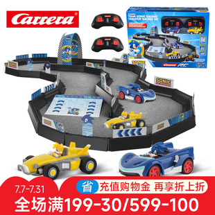 43赛车儿童桌面跑道场景玩具汽车男孩 Carrera联名索尼克遥控车1