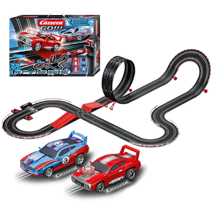 卡雷拉Carrera轨道车跑道赛车带轨道益智男孩小火车儿童汽车玩具