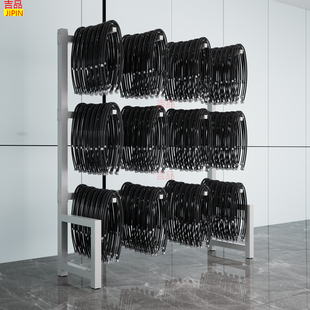 线束架灯光音响数据线存放架水管线圈展示架线棒货架悬挂电线架子