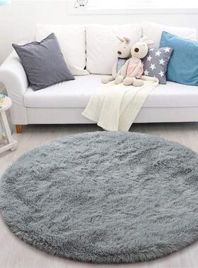Round Fluffy Area Rug for Bedroom Soft Shaggy  Circle新款式
