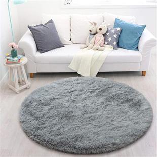 Round Fluffy Area Rug for Bedroom Soft Shaggy Circle新款式