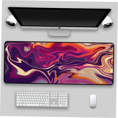 Large Gaming Mousepad Art Strata Liquid Mouse Pad Compute新