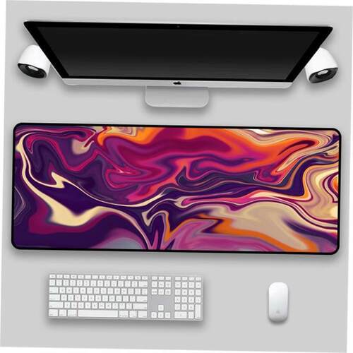 Large Gaming Mousepad Art Strata Liquid Mouse Pad Compute新