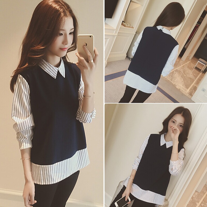 2019 Summer dress Korean Edition new pattern Easy Large Simplicity student Long sleeve Bottoming shirt shirtin the Women's clothing/Boutique , Shirt  category - from Buy2taobao.com to provide professional Taobao agent buy service