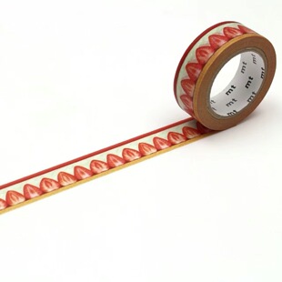 日本mt和纸胶带官网限定草莓蛋糕和纸胶带分装100cm