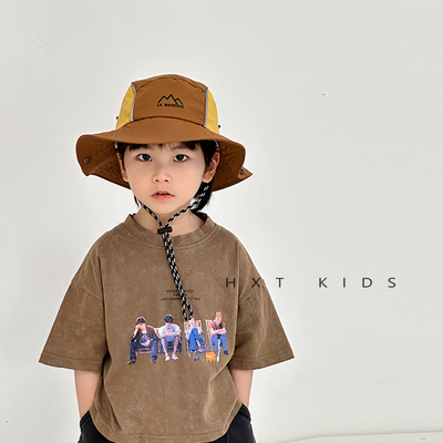 速干渔夫帽大檐帽子可调节遮阳