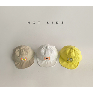 棒球帽 可折叠鸭舌帽婴幼儿宝宝薄款 速干婴儿帽子ins软檐夏款 夏季