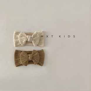 头饰潮 出游护卤门蝴蝶结洋气头带婴幼儿宝宝时尚 婴儿发带夏季 薄款