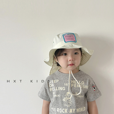 速干渔夫帽大檐帽子可调节