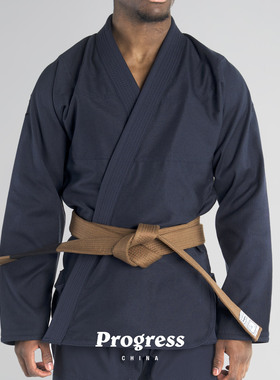PROGRESS 学院款 深灰色道服 巴西柔术道服BJJ男女官方直营
