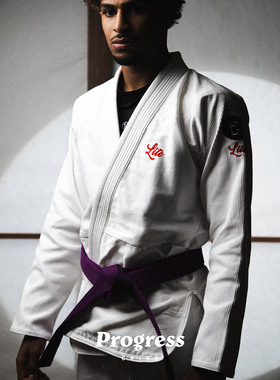 PROGRESS 道服 M6轻量版 白色套装 巴西柔术道服 BJJ男女官方直营
