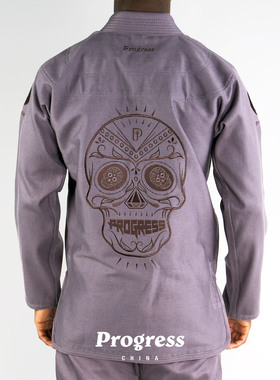 PROGRESS 唐骷髅烟紫 道服 限量版 巴西柔术道服 BJJ男女官方直营