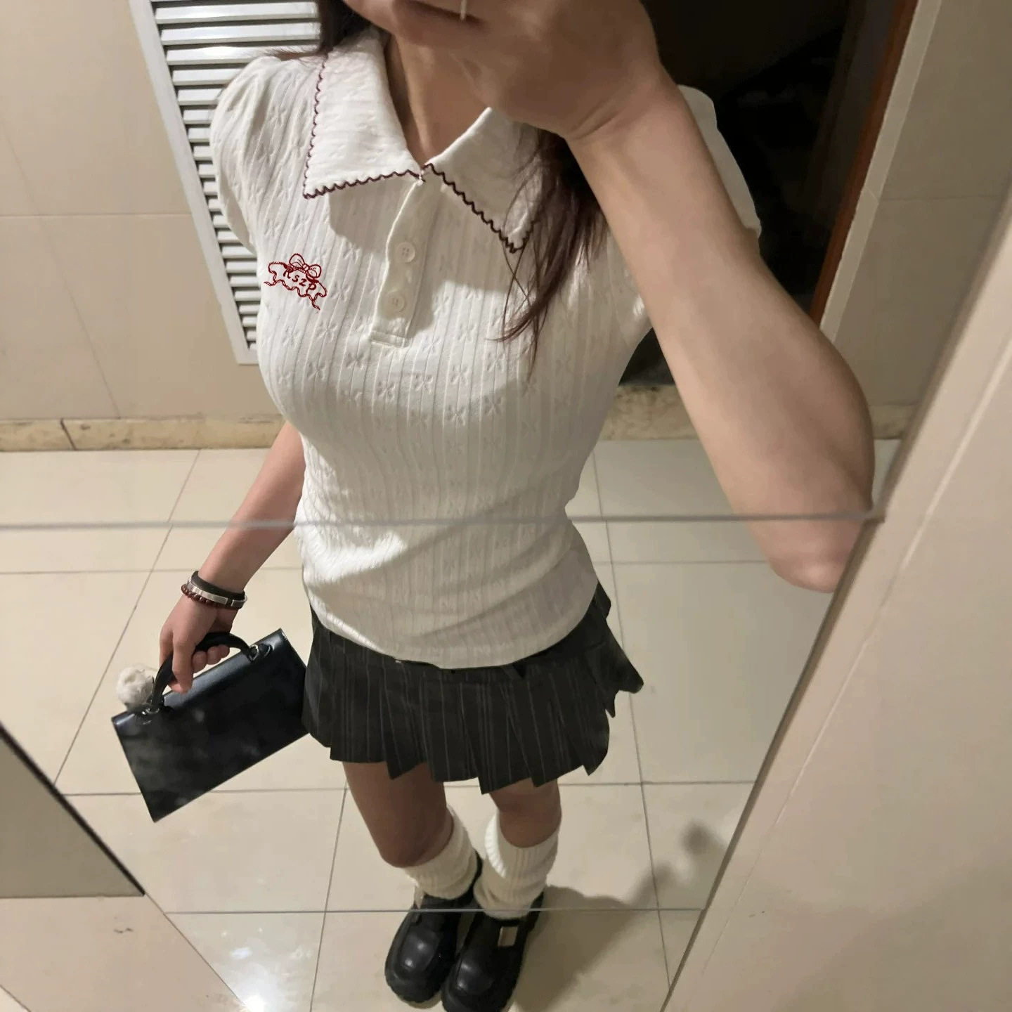 美式学院风休闲运动套装