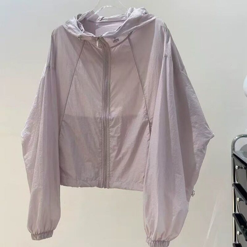 防晒衣女薄款开衫外套202