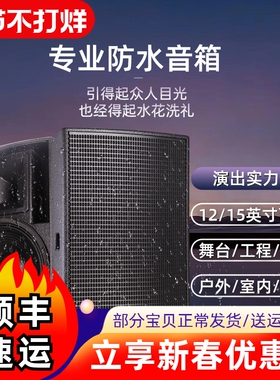 Glen ralston/格伦士顿防水专业音响户外音箱k歌小型舞台演出会议