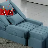 Bàn chân điện sofa móng chân giường tắm massage ghế tắm hơi rửa M tắm chân tắm chân có thể được ngả bằng tay với sự hỗ trợ - Phòng tắm hơi / Foot Bath / Thể hình giường massage hồng ngoại