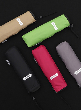 日本超轻小清新森系迷你简约小巧便携铅笔伞三折叠雨伞女晴雨两用