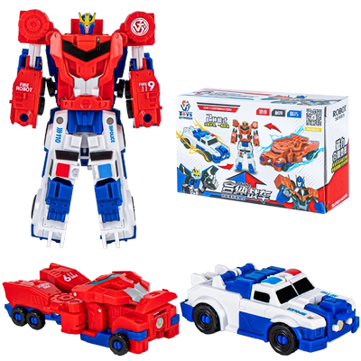 儿童合体变形机器人玩具
